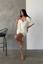 Women's Standard-Size Long-Sleeve Knit Sweater and Strapless Mini Dress Set - 3