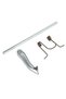 Kit hook + spring + handle axis 49031117 - 4