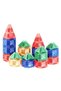 Set de construit cu mini placi magnetice, - 4