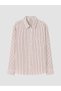 LCW Vision Women's Pink Striped Shirt, Featuring the ALITA CITY Touch - 5