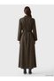 LCW Modest Khaki Plain Standard & Regular Button-Down Shirt Collar Long Shirt Dress—The ALITA CITY Difference - 5