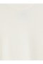 Alita City Farkıyla Lcw Modest Ecru Knitwear Plain Loose & Baggy Women's Tunic - 3