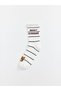 Trendy Picks from Kübra Butik: Girls' Socks with Teddy Bear Print, 5-Pack - 5