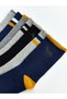 Trendy Picks from Kübra Butik: Embroidered Boys' Socks, Pack of 7 - 5