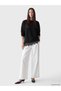 Black Scuba Fabric Plain Loose & Oversized Women's Tunic—The ALITA CITY Way - 2