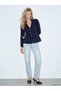 LCW Vision Navy Solid Standard & Regular Women's Jacket—The ALITA CITY Difference - 2