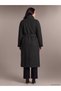LCW Curve Gray Plus-Size Women's Melton Coat, Featuring the ALITA CITY Touch - 4