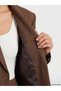 LCW STUDIO Brown Striped Standard & Regular Women's Blazer Jacket, Featuring the ALITA CITY Touch - 4