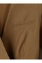 Alita City Lcw Modest Beige Plain Standard & Regular Women's Blazer Jacket with a Difference - 6