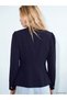 LCW Vision Navy Solid Standard & Regular Women's Jacket—The ALITA CITY Difference - 4