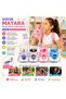 Children's Water Bottle with Character Design, Chubby Body, and Straw—600 ml, with Handle and Neck Strap, Assorted Colors - 2