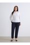 LCW Modest Navy Polyviscose Plain Carrot-Cut Tapered-Leg Women's Pants—The ALITA CITY Difference - 2