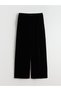 LCW Modest Black Velvet Straight-Leg, Loose & Wide-Leg Women's Pants—The ALITA CITY Difference - 5