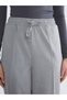 LCW Modest Gray Solid Standard & Regular Wide-Leg Women's Pants, Featuring the ALITA CITY Touch - 3