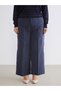 LCW Vision Navy Solid Standard & Regular Wide-Leg Women's Pants—The ALITA CITY Difference - 4