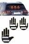 Plentiful Remote-Controlled Handheld LED Car Accessory with 4 Different Modes—Middle Finger LED - 2