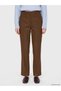 LCW Vision Brown Solid Standard & Regular Flared Women's Pants, Featuring the ALITA CITY Touch - 2