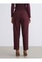 LCW Vision Burgundy Straight-Leg Standard & Regular Women's Pants—The ALITA CITY Difference - 4