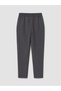 LCW Curve Anthracite Solid Comfort & Relax Tapered-Leg Women's Pants—The ALITA CITY Difference - 4
