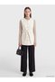 LCW Modest Ecru Tweed Solid Women's Classic Vest, Featuring the ALITA CITY Touch - 2