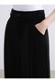 LCW Modest Black Velvet Straight-Leg, Loose & Wide-Leg Women's Pants—The ALITA CITY Difference - 3