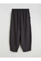 LCW Vision Anthracite Solid Loose & Wide-Leg Tapered-Leg Women's Pants—The ALITA CITY Difference - 6