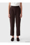 LCW Modest Brown Straight-Leg & Narrow-Leg Women's Pants, Featuring the ALITA CITY Touch - 2