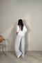 Pleated Sweatpants, Gray - 5