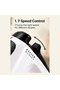WE-133 Hand Mixer, 260W Electric Handheld Mixer with 7 Speeds, Egg Beaters and Dough Hooks, for Eggs, Cream, Cake Batter and Baking - 5