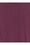 Trendy Picks from Kübra Butik: Blouse with a Round Neckline and Decorative Stitching - 7