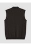 I Normal Fit Half Fisherman Roba Collar Men's Knitwear Vest from Freezen Store - 6