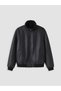 Esvab • Modern & Distinctive Fur Collar Men's Leather Look Coat - 6