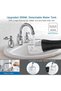 Water Flosser Cordless Oral Irrigator Portable Rechargeable Dental Flossers with 5 Modes & 6 Tips Water Flossing with 300ML Water Tank for Home and Travel, Braces & Bridges Care (Black-H6) - 4