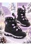 Children's Snow Boots with Fur-Lined Construction and Non-Slip Soles for Winter - 2