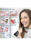 Water Flosser Cordless Oral Irrigator Portable Rechargeable Dental Flossers with 5 Modes & 6 Tips Water Flossing with 300ML Water Tank for Home and Travel, Braces & Bridges Care (Black-H6) - 2