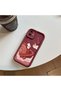 Oppo Find X9 Pro 5G-Compatible Burgundy Case with Space Rabbit Pattern, Designed for Women - 5