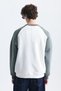 Oversized Color Block Sweatshirt - 5