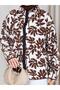 Soft-Textured Fleece with a Patterned Design and Zip Detail - 2