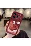 Burgundy Case with Space Rabbit Pattern, Designed Exclusively for Women, Compatible with Tecno Pova 6/Pova 6 Pro