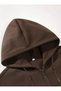 Men's Brown Zippered Cardigan - 3