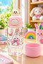 Children's Water Cup and Bottle Set – With Straw, Carrying Strap, and Cute Animal Designs - 4