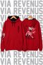 Cherry Blossom / Sakura Print Unisex Oversized Hoodie