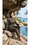 Adjustable-Waist, Elastic-Waisted, Water-Repellent Fabric, 3-Piece Fully Covering Modest Swimwear Hijab Burkini - 3