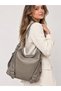New Casual Model Quality Soft Leather Multi-Section Large Size Back and Shoulder Bag