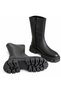 Norel Black Genuine Leather Women's Boots - 3
