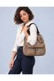 Quilted Women's Backpack and Shoulder Bag: 3-in-1, Water-Repellent, Multiple Compartments - 2