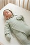 Newborn Hospital Discharge Muslin Onesie, Bonnet, Hat, and Gloves 3-Piece Set - Double-Layer Muslin