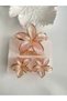 HAIR CLIP - 3-PIECE SET WITH PINK LOTUS FLOWERS (1 PIECE 8 CM, 2 PIECES 4 CM) - 6