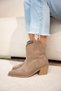 Carlo Vizon Suede Stylish, Comfortable, With Thick Heel, Western Women's Boots - 4