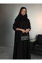 A Luxurious Abaya with Intricate Cutwork Patterns. - 8